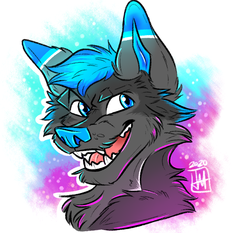 WolfBerry_Blue's tweet photo. @KingbyCoyote Sureee I'll join in toooo, (optionally) big blue doggo :3 https://t.co/OHE4R2If8S