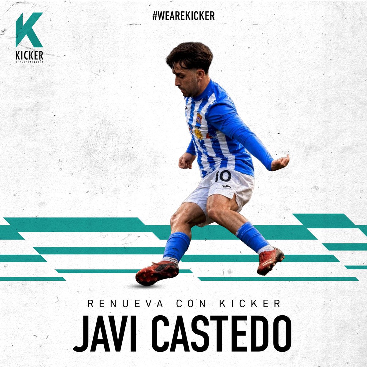 teamkicker_es's tweet photo. 𝐎𝐅𝐈𝐂𝐈𝐀𝐋: 𝐉𝐚𝐯𝐢 𝐂𝐚𝐬𝐭𝐞𝐝𝐨, 𝐫𝐞𝐧𝐨𝐯𝐚𝐝𝐨✍️✅

El atacante balear seguirá vinculado a 𝐊𝐢𝐜𝐤𝐞𝐫🤝

¡Gracias por la confianza! Seguimos trabajando juntos💪🔥

#WeAreKicker | #TeamKicker https://t.co/N0MY4SlgUo