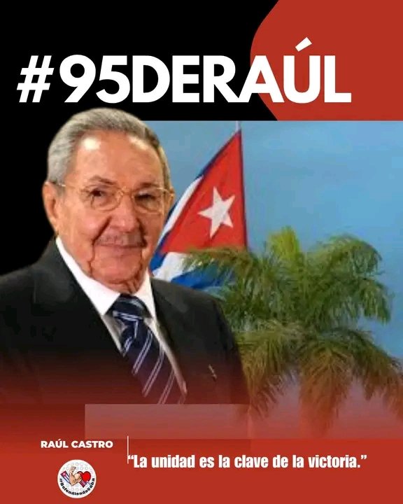 ICIDCA3's tweet photo. #95DeRaúl, un ejemplo de firmeza, lealtad y amor por la #Patria que continuará inspirando a las presentes y futuras generaciones. "Los hombres pasan, los pueblos quedan; los hombres pasan, las ideas quedan".
#RaúlEsRaúl #icidca @CIcidca https://t.co/CAHGuMLOW1