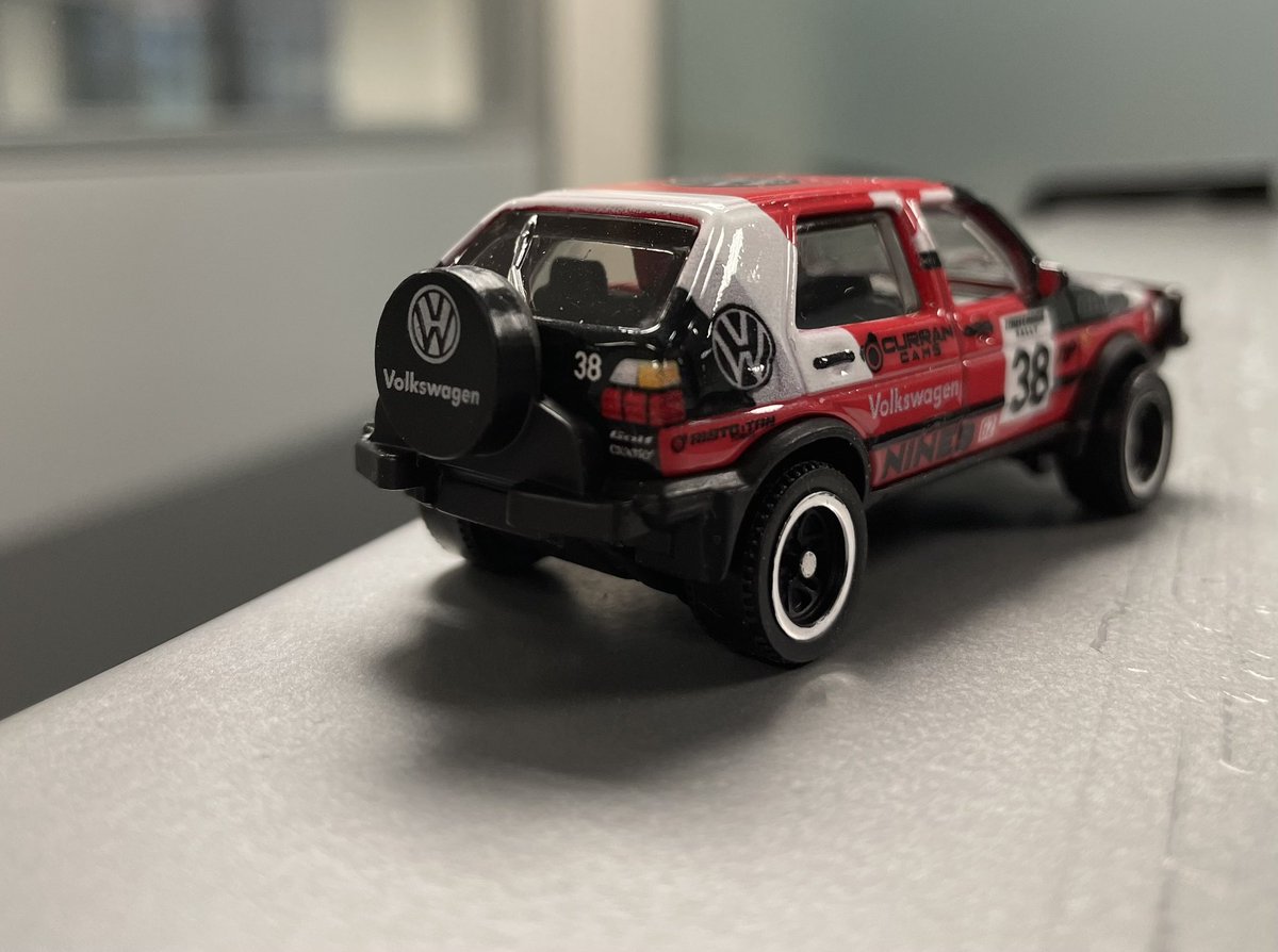 Happy Matchbox Monday! 1990 Volkswagen Golf Country in full rally