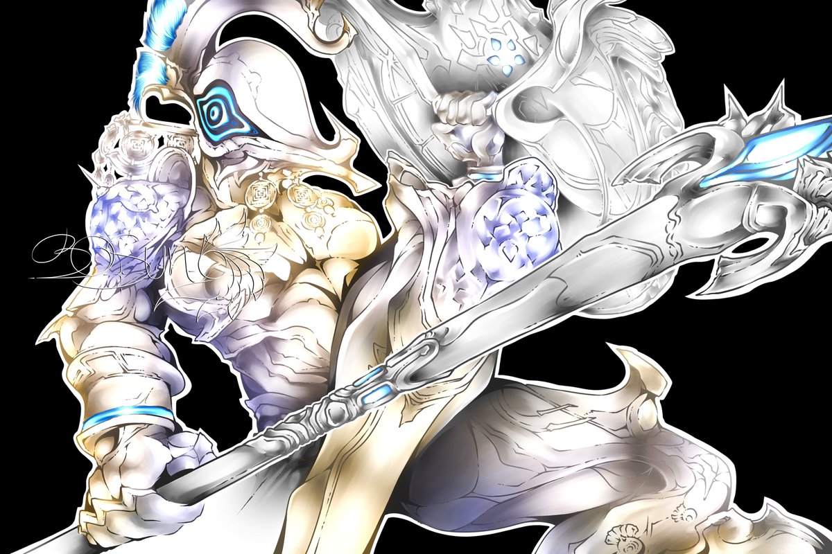 xSun_Moon's tweet photo. Glory calls for the legendary golden warrior ✧˖°.

#Warframe #WarframeFanart #TennoCreate #Styanax #StyanaxPrime https://t.co/1GwTjOlSee