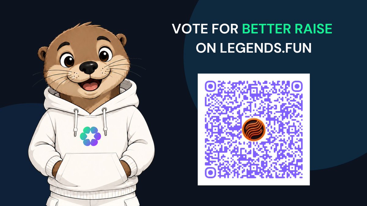BetterRaise's tweet photo. Better Raise is already live on the $Sol devnet and going on the mainnet soon!

Niko says it is time to get some eyes on us👀

VOTE now on @legendsdotfun! https://t.co/xB1eDAj0uR