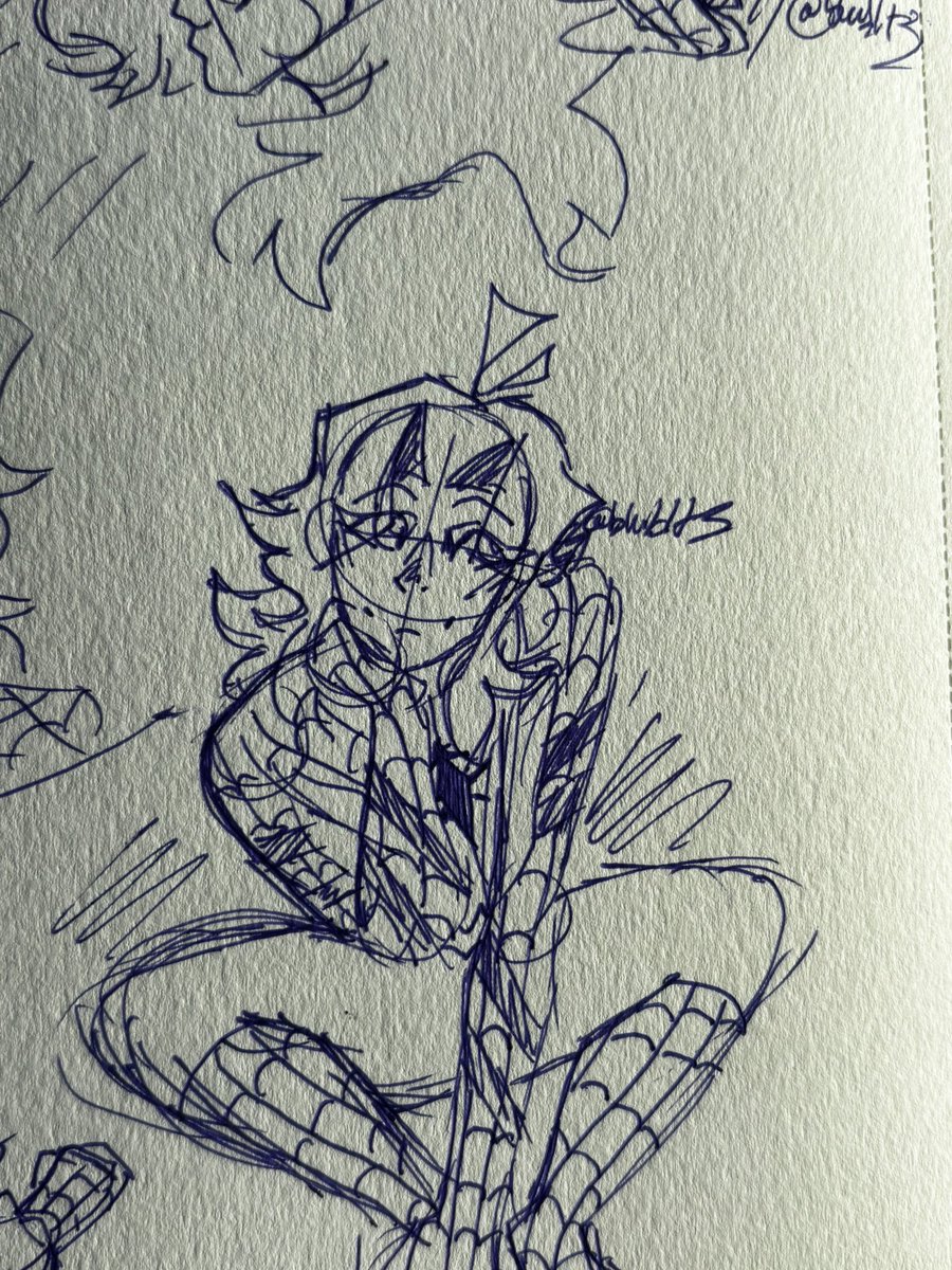 blu_b1t3's tweet photo. Happy pride month! Here’s a spider-ale doodle page I did! Sorry for not posting in a while 🥲

#dpaspiderau #twart https://t.co/uUqxCpQCiy