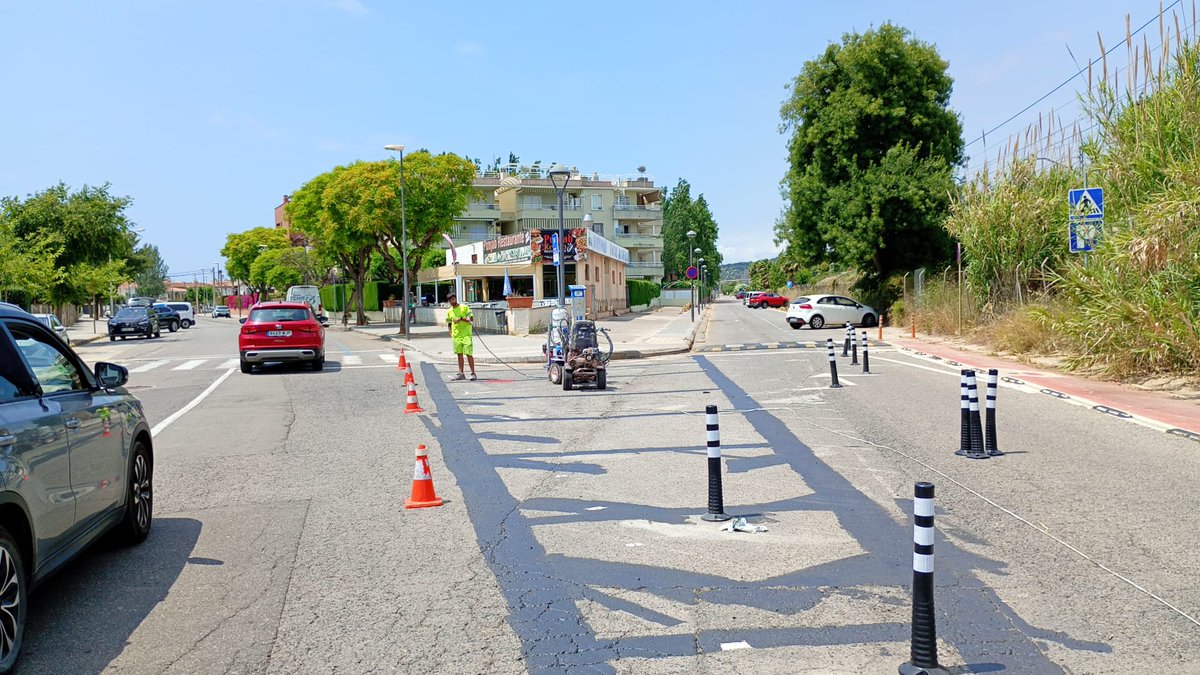 ajAltafulla's tweet photo. 🚧 AVÍS MUNICIPAL: Tall de trànsit per obres de millora de la circulació 🚧

Amb motiu dels treballs de millora de la xarxa viària, us informem de les següents afectacions a la mobilitat: https://t.co/VeuJLl8MsY