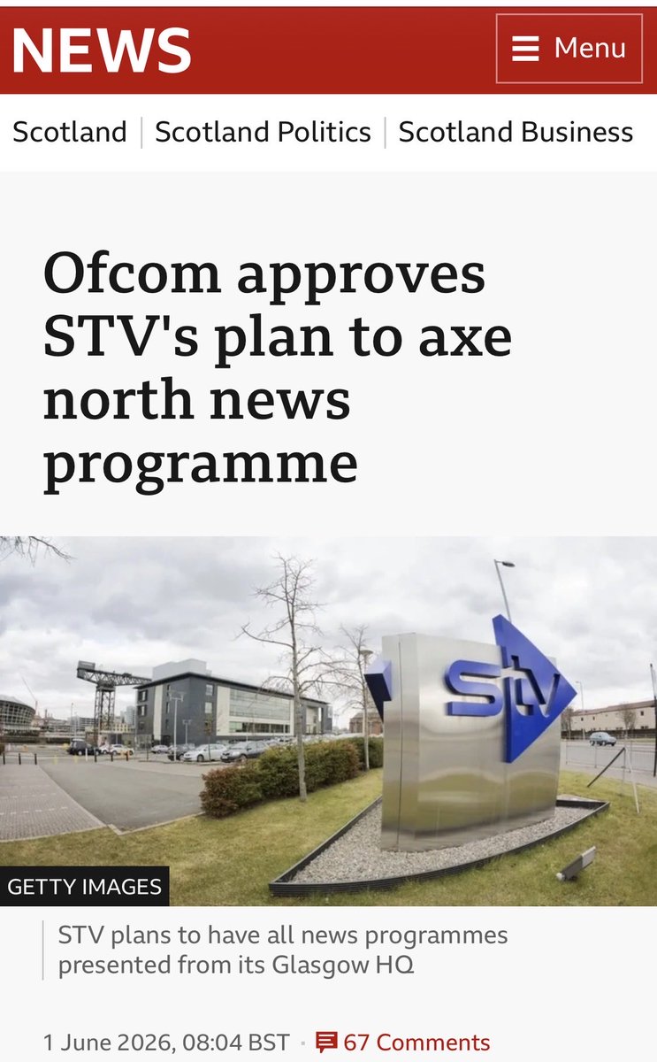 HarrietCross_MP's tweet photo. North &amp; North East Scotland deserve local news as much as anywhere.

We have our own local concerns - oil &amp; gas, farming, fishing, A96 - these cannot be fully reported from afar.

Local media is great because it’s local &amp;  because it’s relevant.

Ofcom must review this decision. https://t.co/rdXCCzcCr0