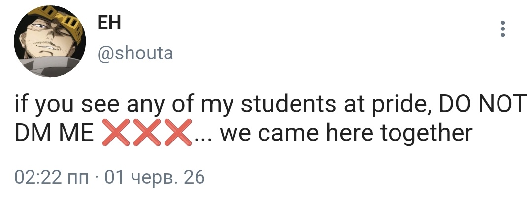 c0yotelip's tweet photo. happy pride month for class 1A specifically 🏳️‍🌈 #mha https://t.co/jhvVwUlA7Q