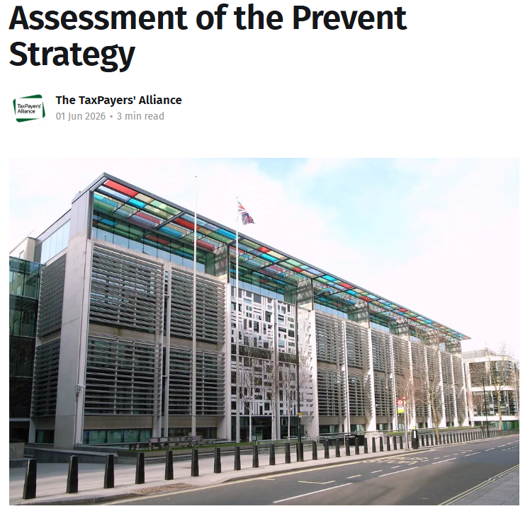 strickia's tweet photo. Prevent was set up with a clear purpose:  to stop terrorism before it happens.

Our latest @the_tpa report finds it is drifting further from that mission every year. All while taxpayers foot a £36 million annual bill. https://t.co/GM3QwtNtUo