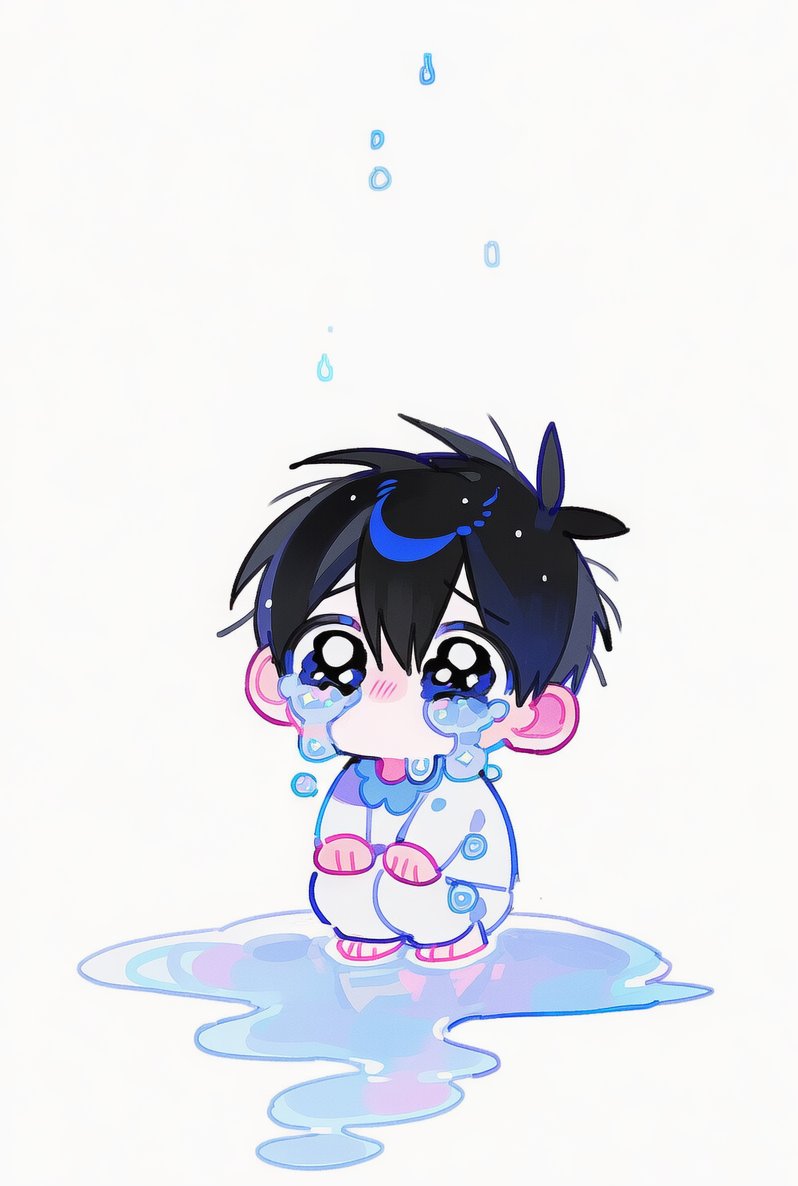yawnnning's tweet photo. [뿌엥!!!!!!!!] 프롬

2::crying, fountains of tears, tears gushing,   excessive tears, dramatic tears, huge tears, big tears, crouching::, white simple background

# 주의 : 머리 위로 폭포수가 떨어질 수 있으나 그것도 귀여움
# 주의 : 치비 이외에 쓰면 쪼끔 무서움
# 어떤 눈물일지는 랜덤 / 인용 및 타래 참고

# 제 의도는 오른쪽에 더 가까워요 ㅋㅋㅋㅋㅋㅋ귀여워