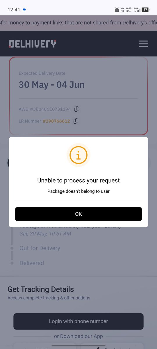 LittleYohan19's tweet photo. It’s a clear nexus to rotate customer money! Product never went "Out for Delivery", no phone call from courier, yet they mark "Closed". 

Demand: Either deliver IMMEDIATELY or REFUND MY MONEY NOW!

@consaff @ConsumerNo1 @jagograhakjago @elonmusk

#HaierFraud #ConsumerCourt #Scam https://t.co/lac7oJgwvC