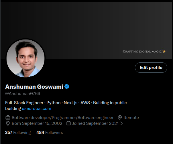 Anshuman Goswami tweet media