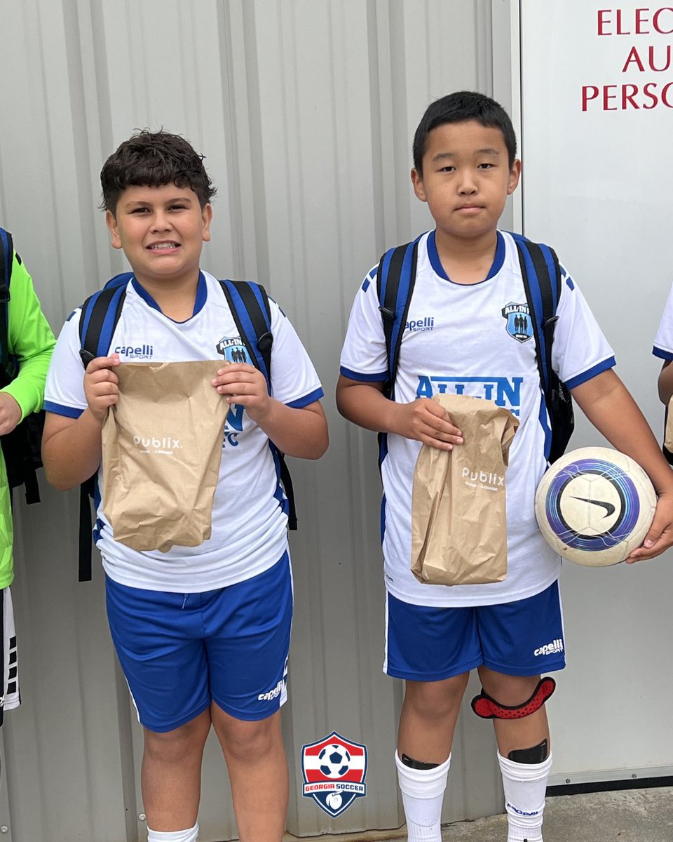 GeorgiaSoccer's tweet photo. We're grateful for Publix's continued support of Georgia Soccer and the youth soccer community. 
Partnerships like this go beyond products and giveaways. 

Thank you, @Publix, for investing in our players and being a valued part of the Georgia Soccer family https://t.co/VLQ66lAVld
