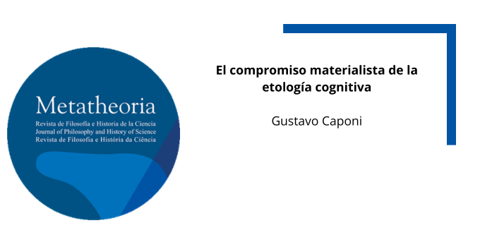 Metatheoria1's tweet photo. El compromiso materialista de la etología cognitiva
Gustavo Caponi

https://t.co/8jakVN83nW https://t.co/N2Ej9rVWxa