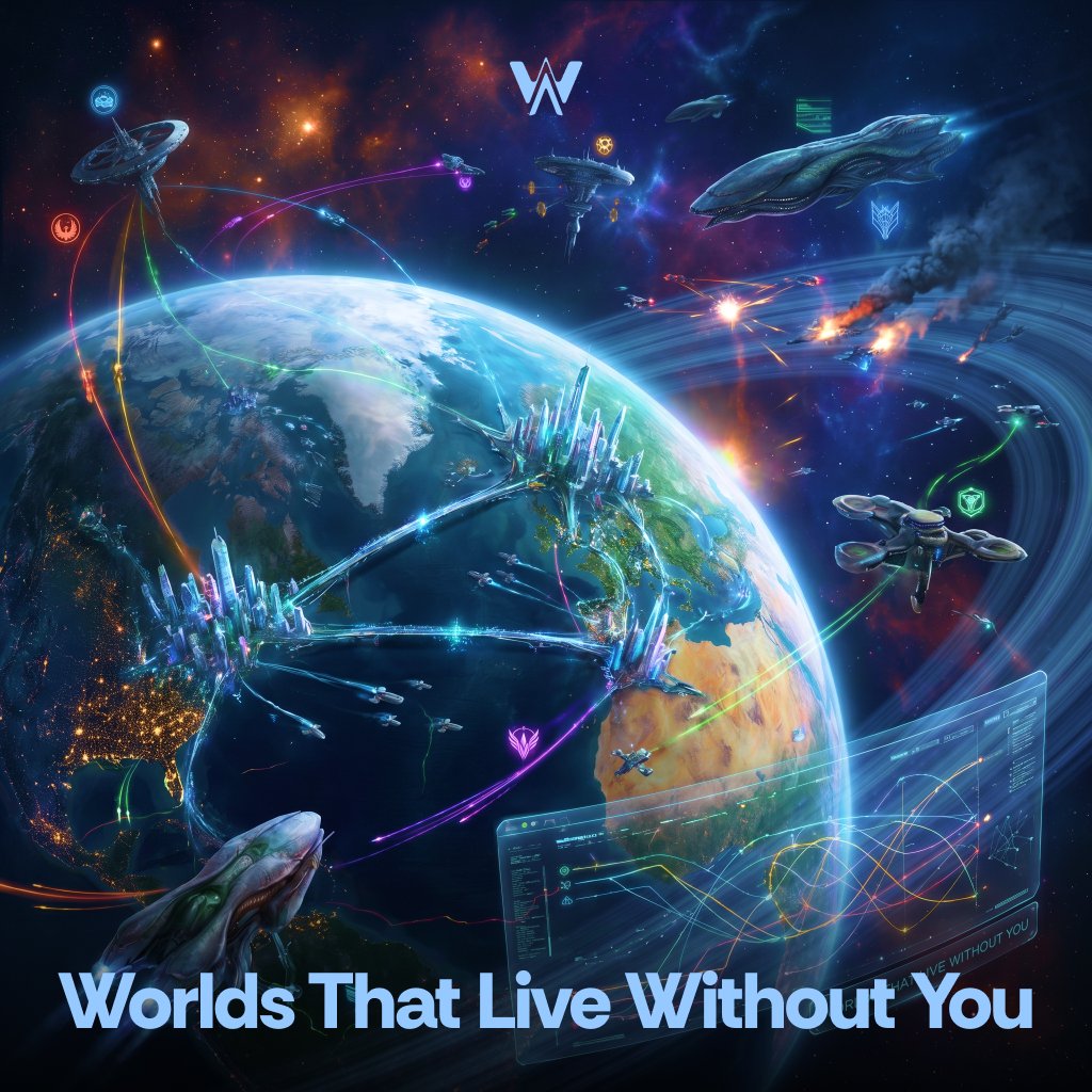 AIWORLDSGAMES's tweet photo. 🛰 In AI Worlds, civilizations can exist without players

AI-controlled nations trade, wage wars, explore territories, and evolve autonomously in real time.

The world keeps moving – even when nobody is watching.

👉 https://t.co/hQPxZxpEn3 https://t.co/inWeOnQkdI