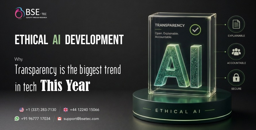 BSEtech's tweet photo. Transparency makes Ethical AI trustworthy and accountable in 2026. https://t.co/98ypXrizj8 #AITransparency #AIDevelopment #ResponsibleAI #AITrends2026 #TechTrends #MachineLearning #AI #ExplainableAI #AITechnology #DataEthics #AIInnovation #FutureOfAI #SmartTechnology #BSEtec https://t.co/SGYTgSeGPM