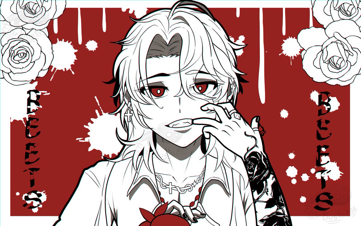 Elar_busto486's tweet photo. Commission for @beets_vt ♥️🫜

#art #vtuber #VgenComm https://t.co/6x9BW49ccU