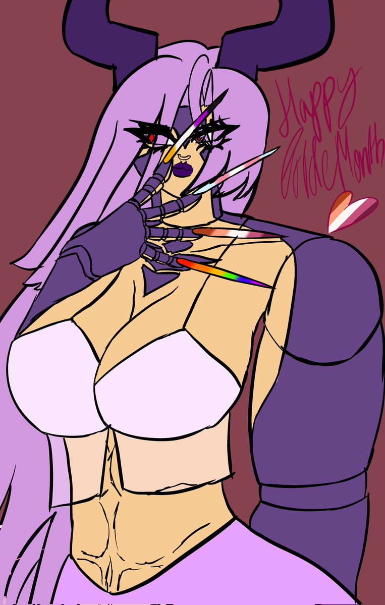 ZhellyVellyVT's tweet photo. Happy Pride Month everyone~ Have a lil looksie at the new design~ https://t.co/2h1ONcADaE