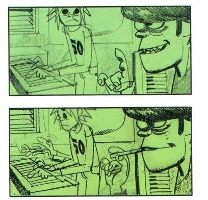 gorillazstdaily's tweet photo. 💙💚 Happy pride month!!! https://t.co/XAaSufdtu2
