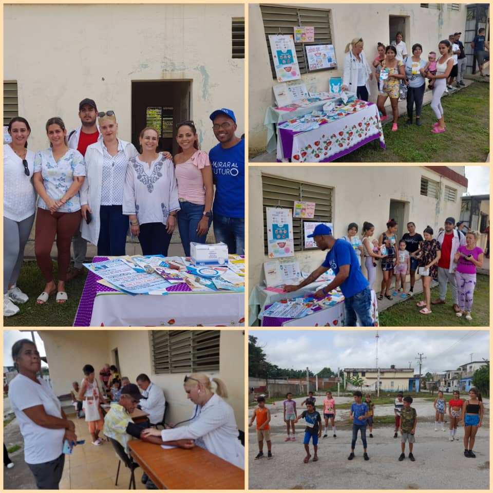 PoliCentro23's tweet photo. Buen día se realiza hoy Feria por la Salud en #SanctiSpíritusEnMarcha en la comunidad del Camino de las Cañas, conjuntamente salud con el INDER y Cultura #SaludPública potenciando la Atención Primaria de Salud en nuestras comunidades https://t.co/vDF0DRGWJg