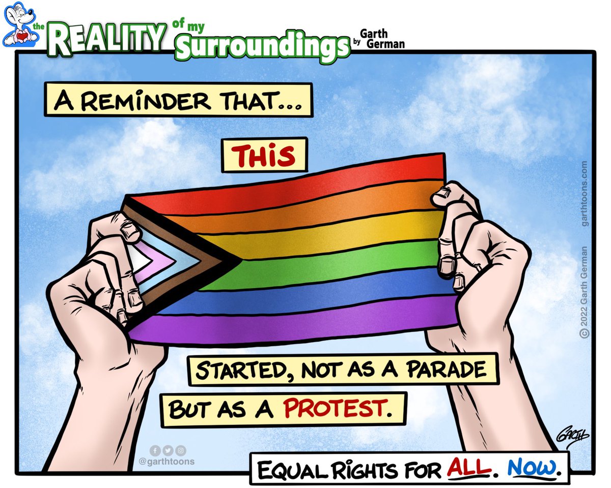 garthtoons's tweet photo. Pride. ✊

Follow for more cartoons!

#pride #pridemonth #pride2026 https://t.co/sIFESm5MZE