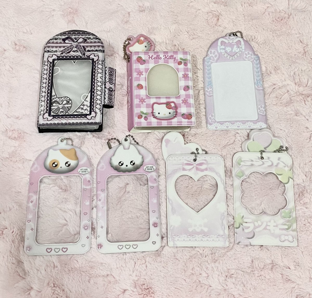 rukoieoly's tweet photo. 🍥 wts ขายของสะสม 🍥

𓏴 แฟ้มการ์ด ชมพูดำ 200 
𓏴 แฟ้มการ์ดคิตตี้ 400
𓏴 card holder อันละ 120 
𓏴 id holder อันละ 200
𓏴 ชุดตุ๊กตาชุดละ 300 (ซื้อคู่ 550) 

📨 reg 40 ems 60 
#ตลาดนัดsanrio #ตลาดนัดเฟรมการ์ด #collectbook #ตลาดนัดแฟ้มการ์ด #แฟ้มสะสมการ์ด #ชุดตุ๊กตา https://t.co/Q6cokYcvg9