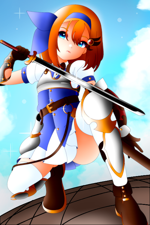 Hirosanx's tweet photo. うちのこアリスちゃんの剣士さんフォームの別バージョン！

 #春の創作クラスタフォロー祭り 
#絵描きさんと繋がりたい 
#絵柄が好みって人にフォローされたい https://t.co/ICZ8w2zsvv