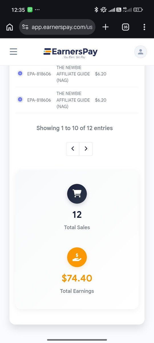 CoachHaleeq's tweet photo. I set a target of making 100k in may, I wasn't able to meet the goal sha, but..I bagged 74k, not bad for a beginner I guess 🙂
We go harder this month 
Thanks @earnerspay https://t.co/IxJxlQZvuI