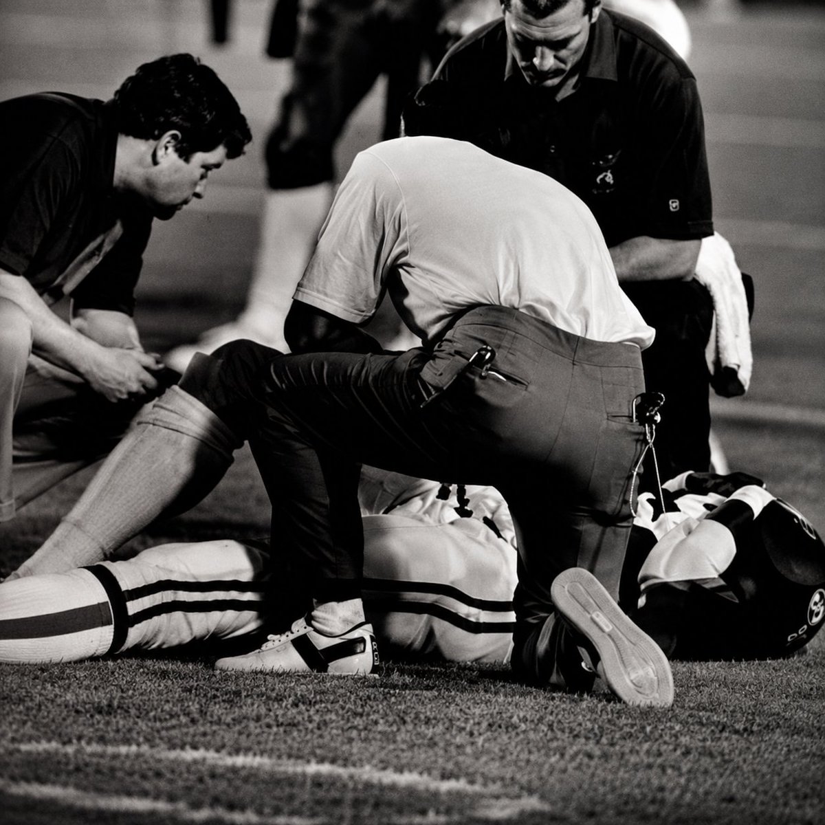 KerryGoode's tweet photo. The Night My World Went Dark 

I recently received the video of my 99-yard kickoff return against Boston College in the opening game of the 1984 season. 

For most people, that video is a highlight. 

For me, it is both a miracle and a wound. 

I see myself flying down that field, young, strong, full of promise, with the crowd roaring and the future wide open. I see a young man doing exactly what he believed he was born to do. And then I remember what came next. 

The very next series, my life changed forever. 

I blew out my knee. 

In one moment, the lights of my dream began to dim. Over the next seven years, I would suffer six knee injuries and surgeries. I have never shared this before, but the pain became so heavy that twice I thought about putting an end to it all. I was lost. I lived destructively, trying to find my way back to the man I used to be, trying to make sense of a life that no longer looked like the one I had imagined. 

While I was with the Denver Broncos, I blew out my knee for the final time. I was told it was my meniscus. Later, when I was with the Miami Dolphins, Coach Don Shula called me into his office and told me the truth: I had a torn ACL, and I was being released. 

Just like that, my career was over. 

I was 25 years old, sitting in an apartment I had signed a lease on two days earlier, broke, cut from a team for the first time in my life, and facing a surgery that would end the only dream I had ever known. My contract was voided because of a pre-existing injury. Then, as if life wanted to make sure I felt every ounce of the fall, someone broke into my new car—the one I could no longer afford—and stole the expensive sound system I had just installed. 

I sat there in the dark, not just around me, but inside me. 

I could not see tomorrow. 

Football had always told me who I was. Without it, I felt like a failure. I felt forgotten. I felt cheated. And even now, every time I watch that 99-yard return, it is hard not to think about what might have been. 

But God did not let that be the end of my story. 

Years later, when I was diagnosed with ALS, I already knew what darkness felt like. I knew the sound of silence after the crowd stops cheering. I knew what it meant to lose the life you thought you were supposed to have. But I also knew how to pray from the floor. I knew how to get out of bed when my heart wanted to stay buried. 

So when you see me smiling, understand this: 

That smile did not come easy. 

It came through pain, tears, depression, broken dreams, and battles nobody saw. It came from surviving nights I thought would destroy me. 

And every time I see that video, I still wonder what might have been. 

But I also remember this: 

I am still here. And that means God was not finished with me.
