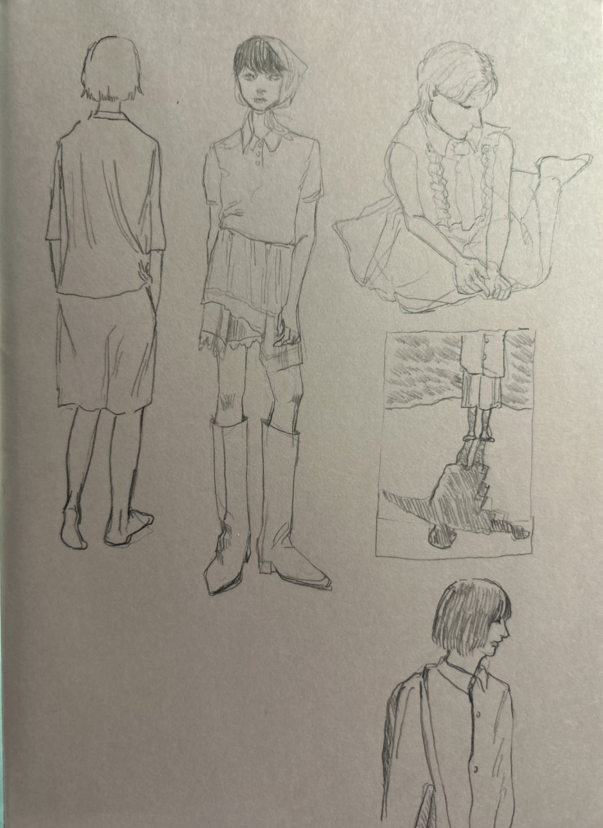 Azuma_1100's tweet photo. 模写とか色々 https://t.co/qT1ebrwMqD