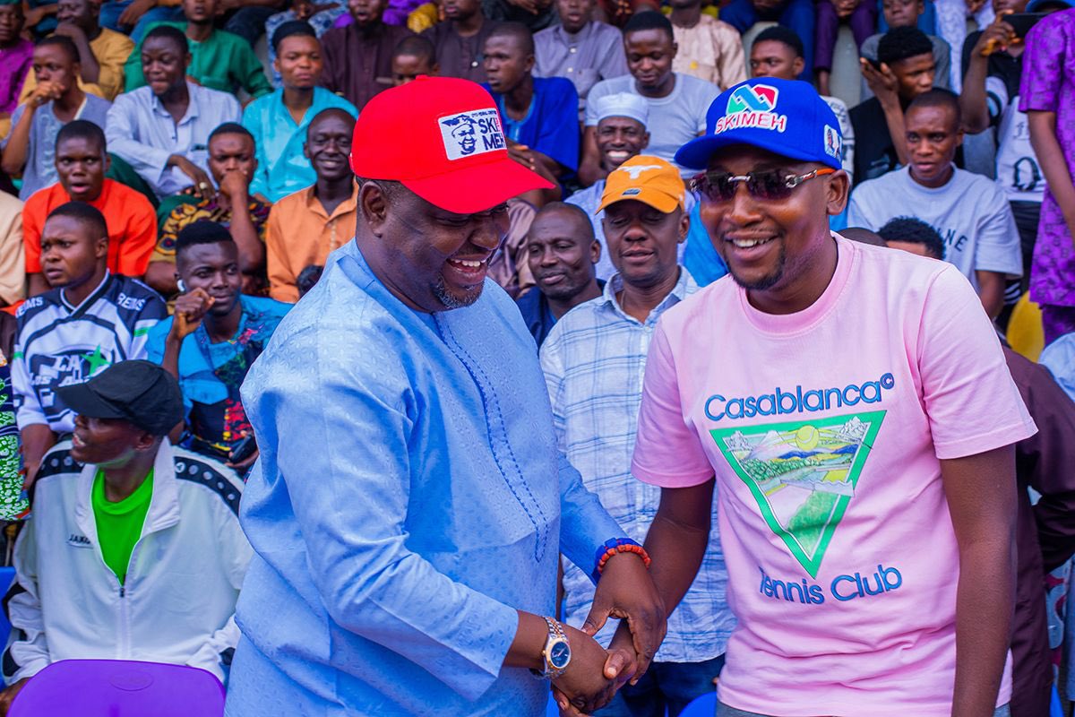 NeeyoAkinz's tweet photo. Eid activities with my boss, Rt. Hon. Akeem Adeniyi Adeyemi(Skimeh), Chairman of the House Committee on South West Development Commission and representative of Oyo Federal Constituency. https://t.co/LE9XNFEGRy
