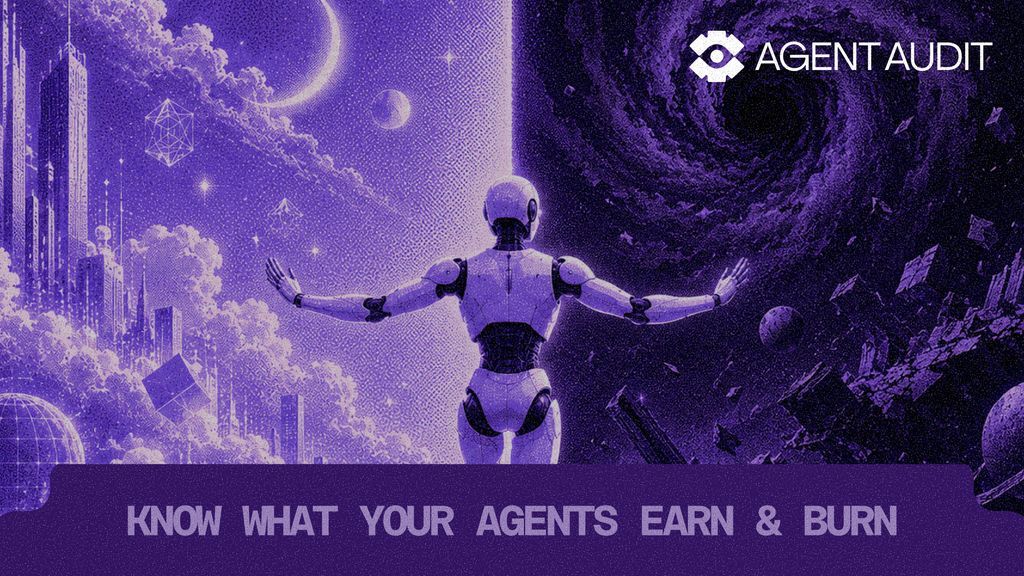 AgentAudit_'s tweet photo. Agents can generate value. But they can also silently burn money.

Agent Audit makes sure you know the difference.

The economic layer for AI agents. https://t.co/5PVUZdw4fE