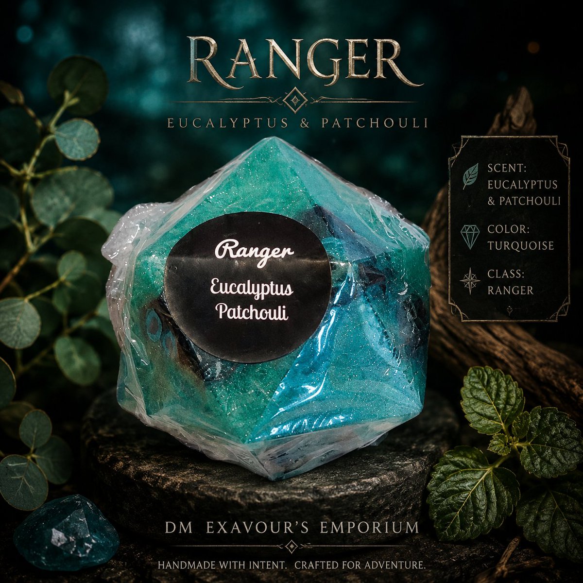 DMExavour's tweet photo. Swing by the shop and try out our ever-popular Ranger-themed products! Colored with Turquoise and scented with Eucalyptus and Patchouli, they're a huge hit.

https://t.co/NkACKlvKgv https://t.co/rxR6YRqsmN