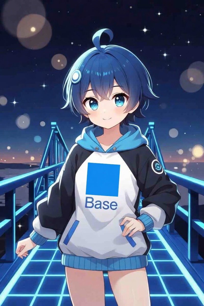 dangerousohm3's tweet photo. “Ever since I was born, I knew I’d be posting from the Base account 🟦✨ This life is only going up! 🚀
@base https://t.co/NZamZzwZNC