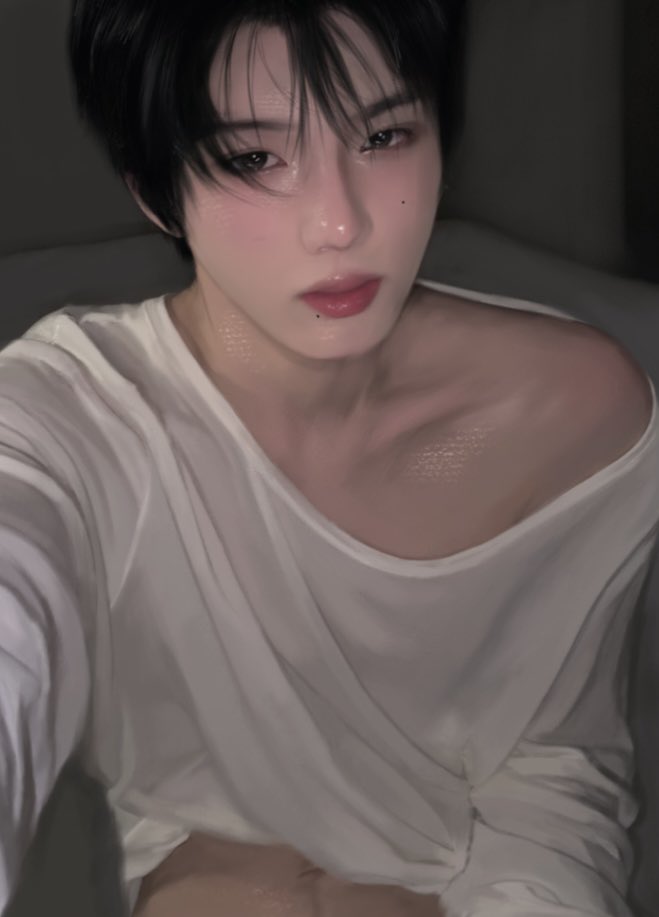 moonlitmahae's tweet photo. i need to bite him 
#jisung #NCTFanart https://t.co/8g1BTFObdr