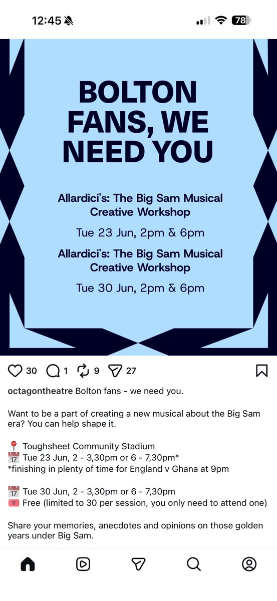 simonr555's tweet photo. @FootballCliches @CDEccleshare @D_C_W Fancy getting involved in a musical workshop for Big Sam? https://t.co/RSCWmuDzQH