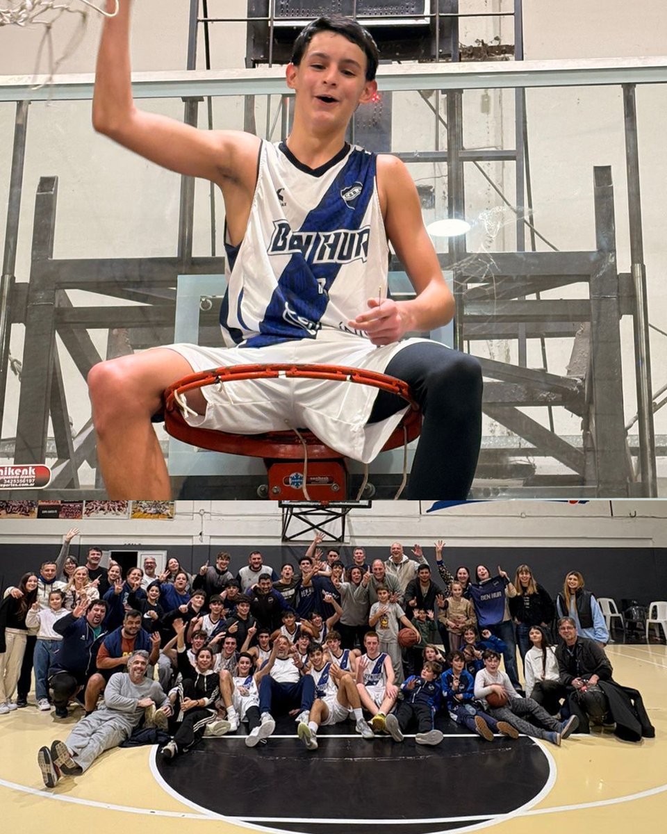 clubbenhur's tweet photo. 🏀 #FormativasARB. ¡DALE CAMPEÓN!
Este domingo, el equipo U17 de #BenHur se consagró campeón de la Copa de Oro del Torneo Apertura. Como visitante, la #BH superó al CAI por 65-57.
¡Felicitaciones!
#VamosBenHur 🔵⚪🔵 https://t.co/BiQTAA57WA