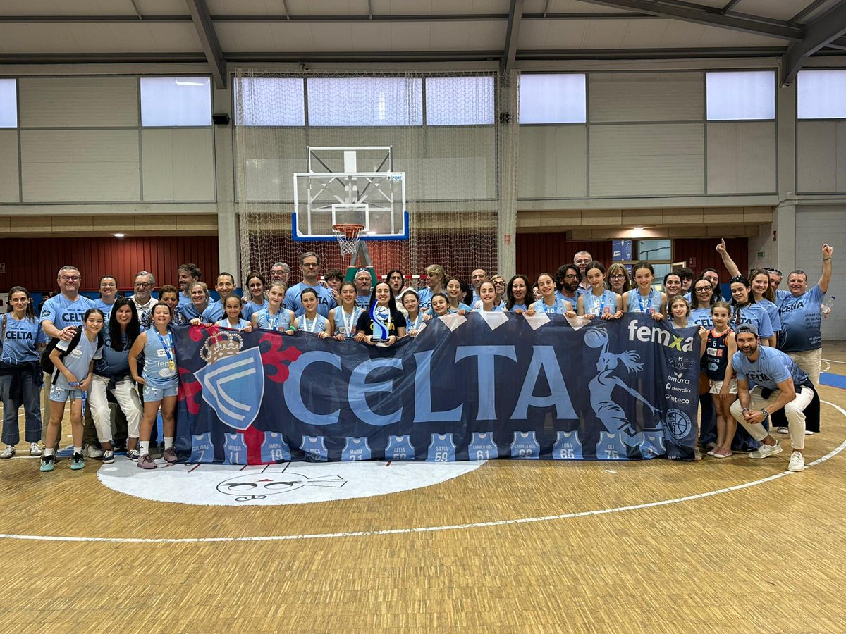 femxafx's tweet photo. 🏆🏀 ¡Doblete gallego para la cantera del @Celtabaloncesto!

Las categorías alevín y benjamín han cerrado una temporada extraordinaria proclamándose campeonas gallegas, un reconocimiento al esfuerzo, la dedicación y el trabajo realizado durante todo el año. 💙👏

Desde Femxa nos sentimos orgullosos de apoyar proyectos que fomentan el deporte desde edades tempranas y contribuyen al desarrollo de valores fundamentales como el compromiso, el trabajo en equipo, la constancia y la superación personal.

Creemos en el deporte como una herramienta de formación que ayuda a niñas y niños a crecer, aprender y desarrollar todo su potencial, dentro y fuera de la pista.

📸 ¡Enhorabuena, campeonas! 🎉🏆💙