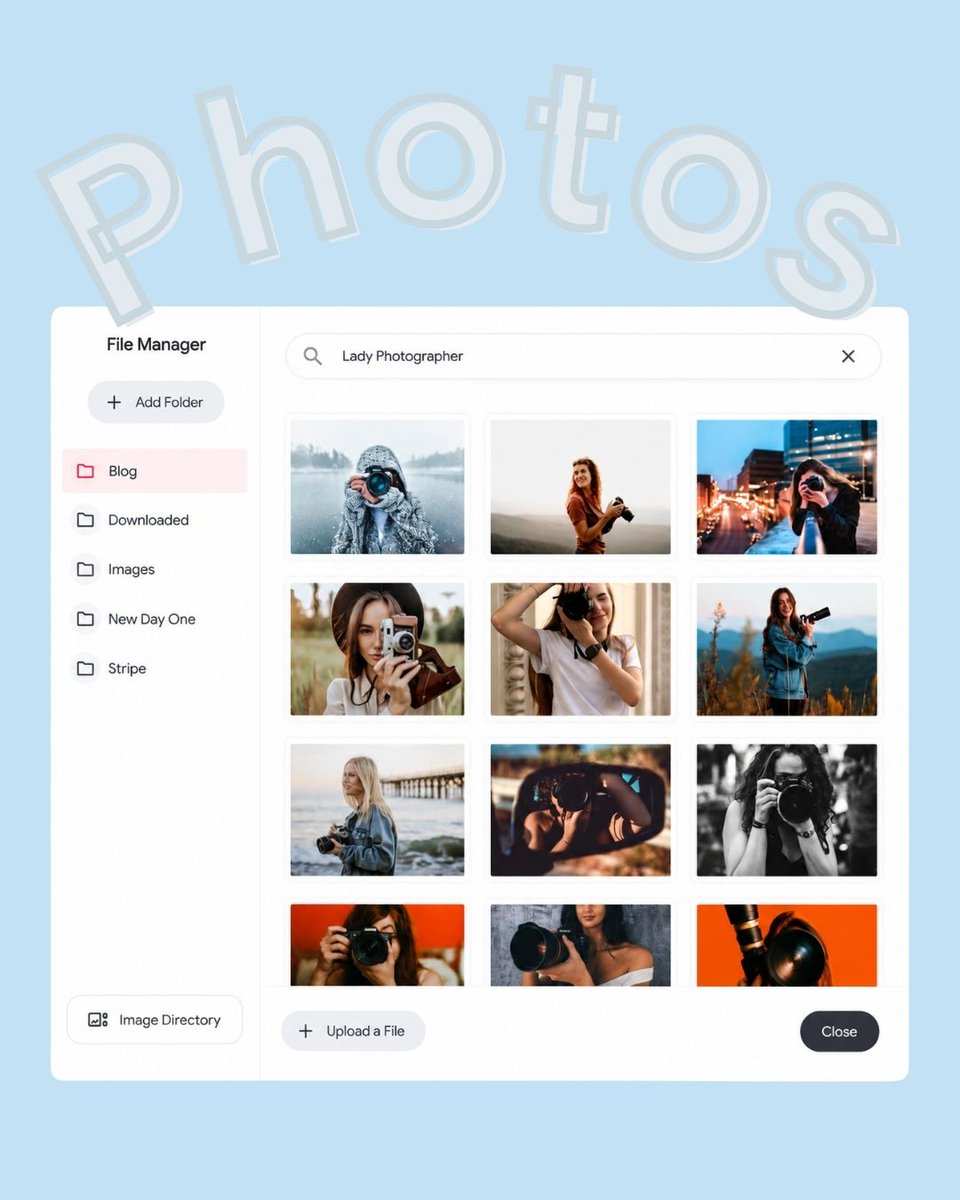webqit's tweet photo. Need an image? Donโt leave your workflow ๐
Search and use millions of Unsplash photos right inside Webqitโs built-in image directory. Find it. Click it. Use it. โจ๐ธ #nocode #nocodetools #photoshoots #photoftheday #creativewebdesign https://t.co/zn36KsKL0W