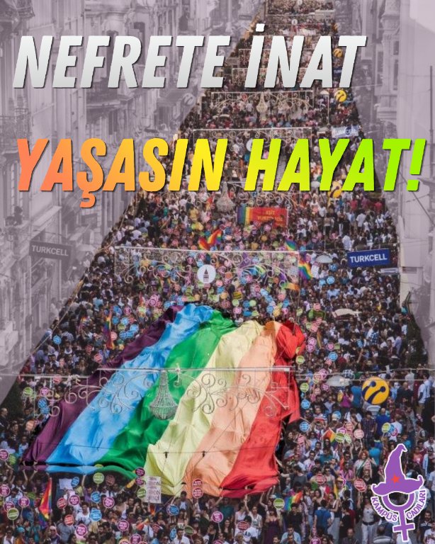 kamps_cadilari's tweet photo. Onur ayı kutlu olsun! 

İktidarın LGBTİ+ düşmanı nefret politikalarına karşı hayatı savunmaya devam edeceğiz! 

Nefrete inat, yaşasın hayat!

#PrideMonth2026 #Pride https://t.co/BvgjPx2Tr2