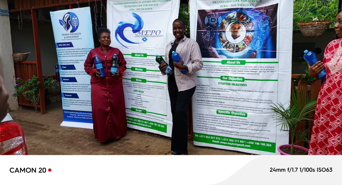 MepoOrg24's tweet photo. PUBLIC ANNOUNCEMENT 
From: MEPO Organization &amp; WHEN organization
We are pleased to inform the general public that we have successfully completed yesterday activity by awarding certificates to all participants of the Liquid Soap Making Training. Thank you to everyone who took part https://t.co/PtRHzURxy7
