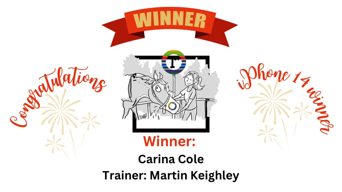 RebDav12's tweet photo. Congratulations to Carina Cole from @KeighleyTeam who is the winner of  @arenaracingco latest Stablestaff draw and won a brand new iPhone 👏 🏇 @NARSnewsinfo https://t.co/lHBTtEW3ZS