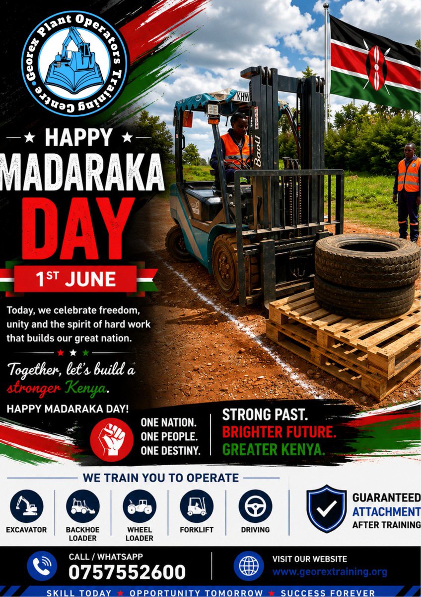 Georex_Training's tweet photo. Happy madaraka day
https://t.co/91jl1GaTTW https://t.co/bhv3UGgaGo