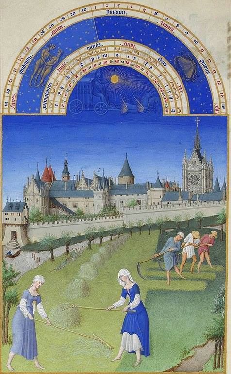 PublicDomainRev's tweet photo. Happy 1st of June! Here's its entry in the beautiful Très Riches Heures, a 15th-century Book of Hours: https://t.co/hp0OjZjt2H https://t.co/8fGnDU3pdt

(Scyther to the right in pink getting into the Summer spirit... 😳) https://t.co/JoQxKXaUOa