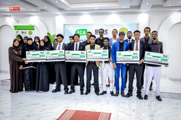SOYVOORG's tweet photo. graduation ceremony for 39 students who completed their studies at the SOYVO TVET Center in Burao. These students were trained in multimedia, digital skills, and business education and were supported to establish small enterprises through which they could apply and sustain the skills they acquired.