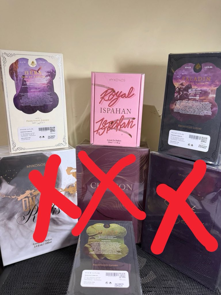 KUtomo42070's tweet photo. WTS royal ispaham 50 ml 240 RB AJA 
Ada velixir hera paladin helios adonis and orion dm aja yaa
#parfum 
#wts
#mykonos 
#velixir
#royalispahan https://t.co/wJIGD7rzfM