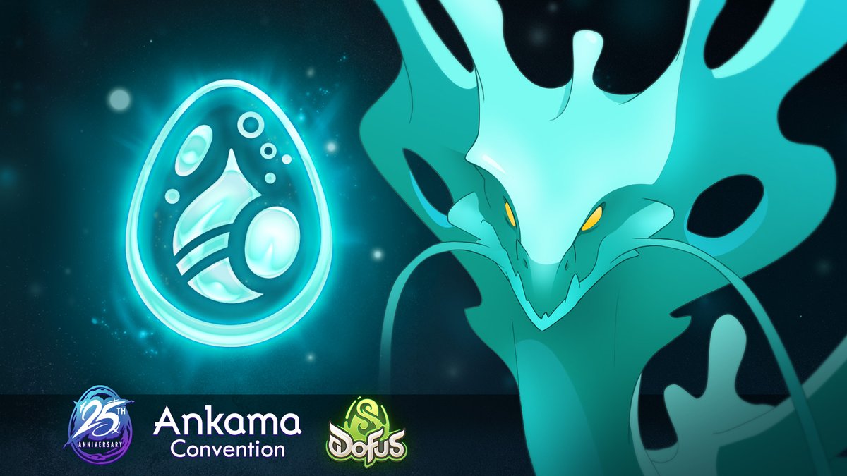 DOFUSfr's tweet photo. 🥚 Le Dofus Turquoise vous attend à l'#AnkamaConvention !

Dans l'espace #DOFUS, incarne Shuccube, affronte Aguabrial et ses vagues de monstres, grimpe dans le classement quotidien et fais tamponner ton Carnet de loot avec le précieux Dofus Turquoise ! 💧

👉 https://t.co/ePcpqa7Jif
