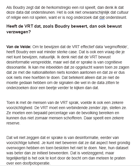 epironet's tweet photo. Linguïst @freekvdvelde na kritek @mboudry : ‘De VRT is voorzichtig lui geweest bij he Foto van Vlaanderen-onderzoek’. Via @Knack https://t.co/OVZTz8nHyN Citaat: https://t.co/TN8TuDudj7