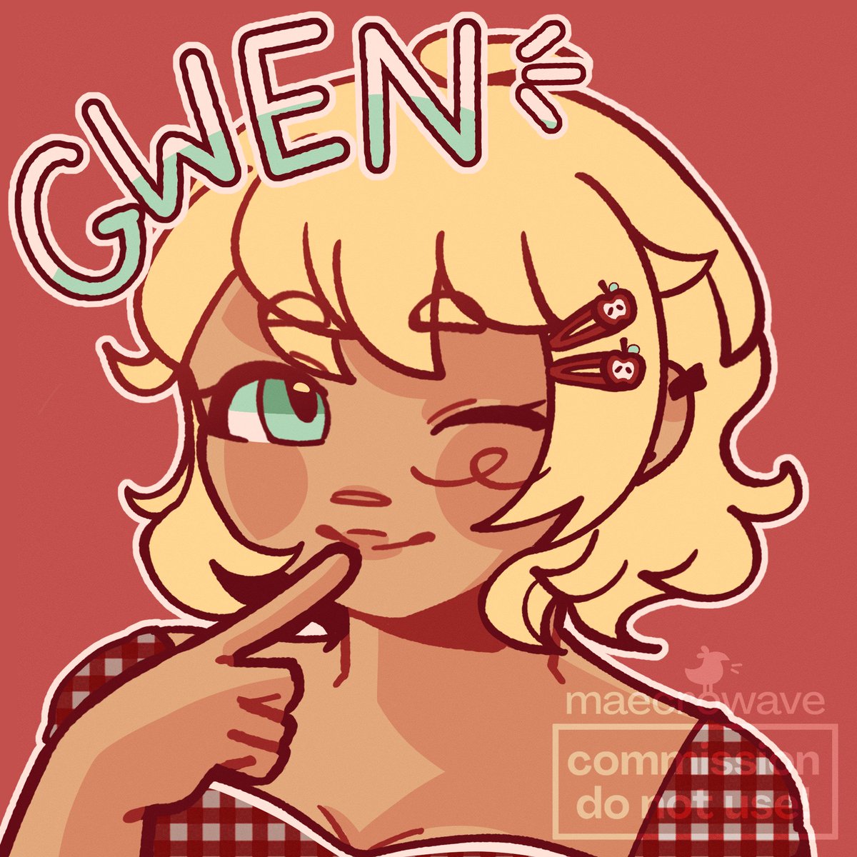 maecrowaved's tweet photo. flat colored icon commission for @gyoyurt on VGen !! thank you so much for buying ;D!! 🍎🤍💚

#VGenComm https://t.co/ZQCF7SH5p8