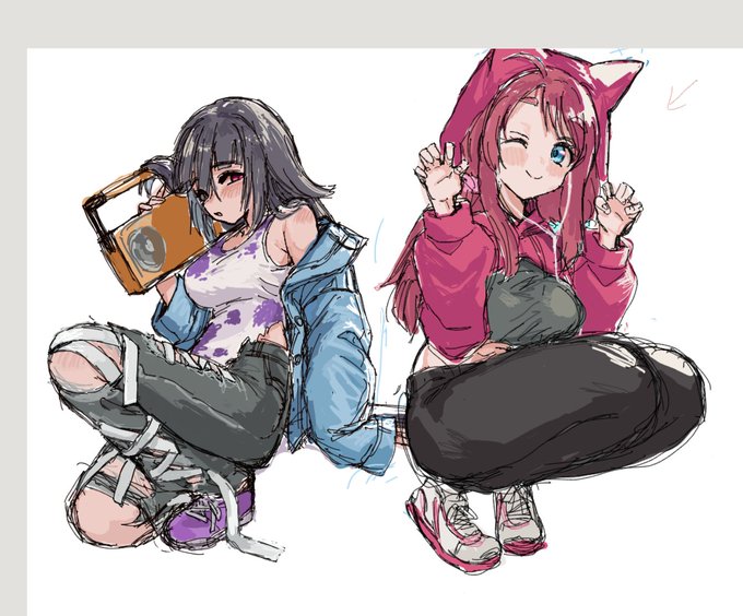 🌸ちゃん描いたから終わります 