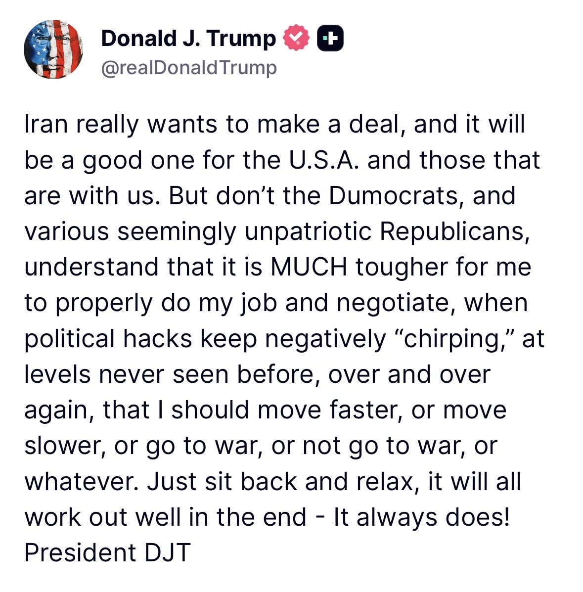 Trump War Room tweet media