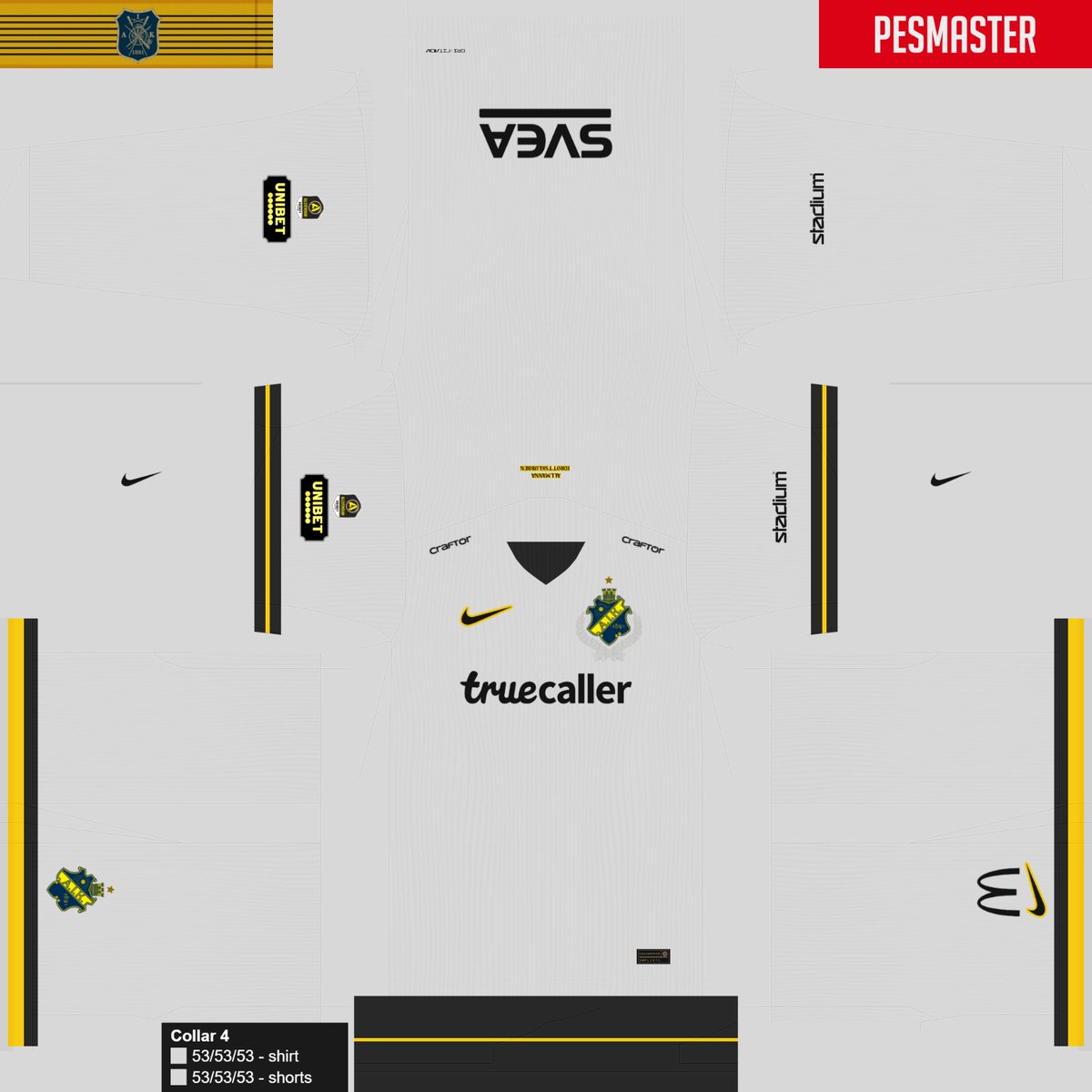 VictorM14377650's tweet photo. A.I.K. FOTBOLL KIT 26-27
#pesmaster #efootball #efootball26 @AIKfotboll https://t.co/AeqD1ZRPZl